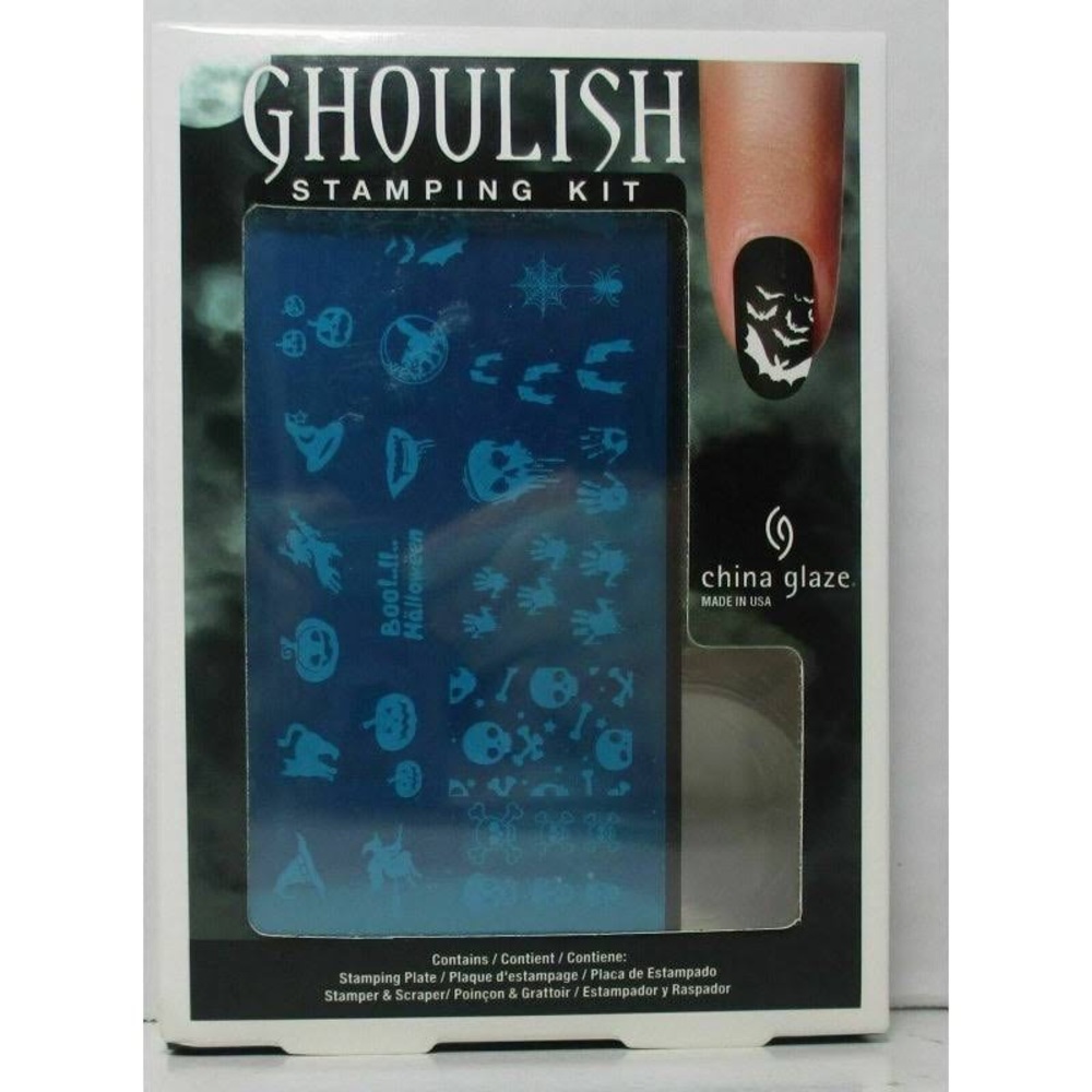 China Glaze Ghoulish Nail Stamping Kit